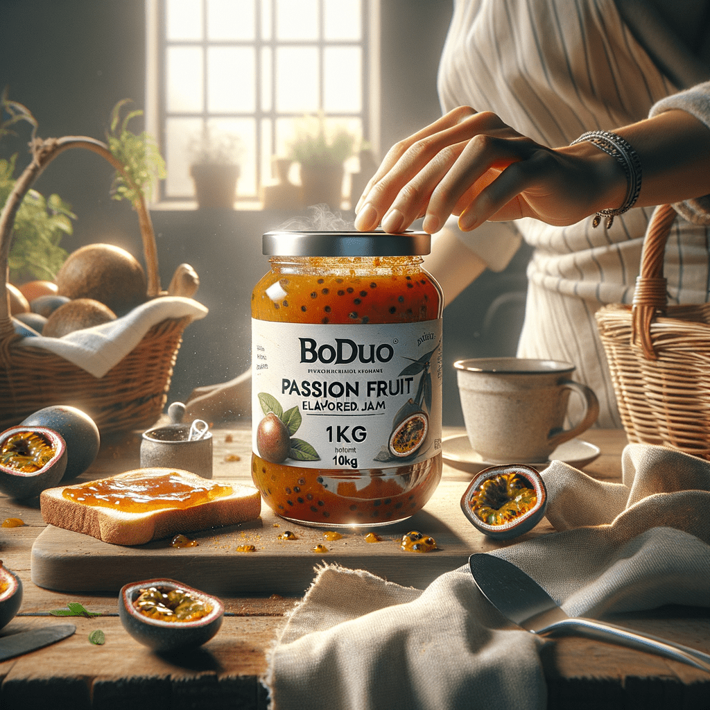 Promo BODUO Passion Fruit Flavored Jam 1kg - Selai Markisa untuk Minuman Kekinian & Dessert di Wighoshop