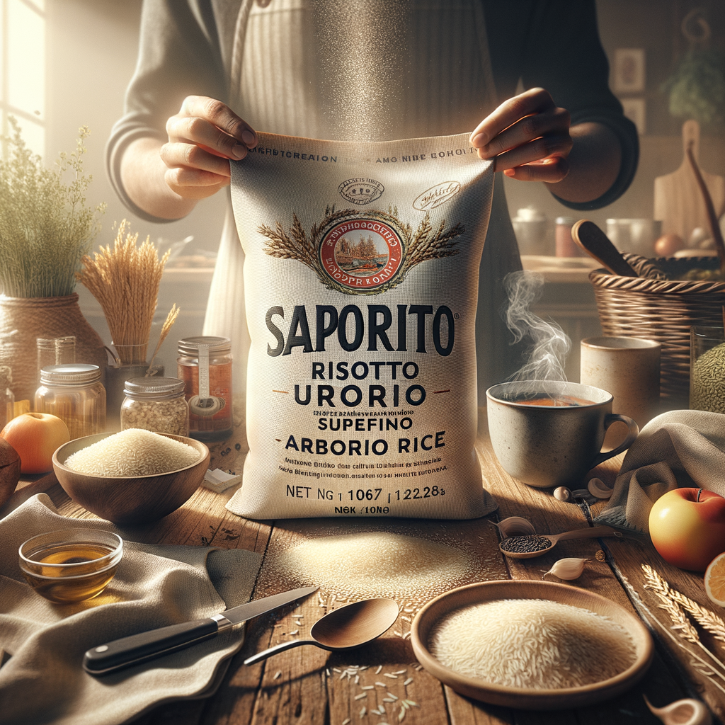 Promo Saporito Risotto Superfino Arborio Rice 1kg - Beras Italy di Wighoshop