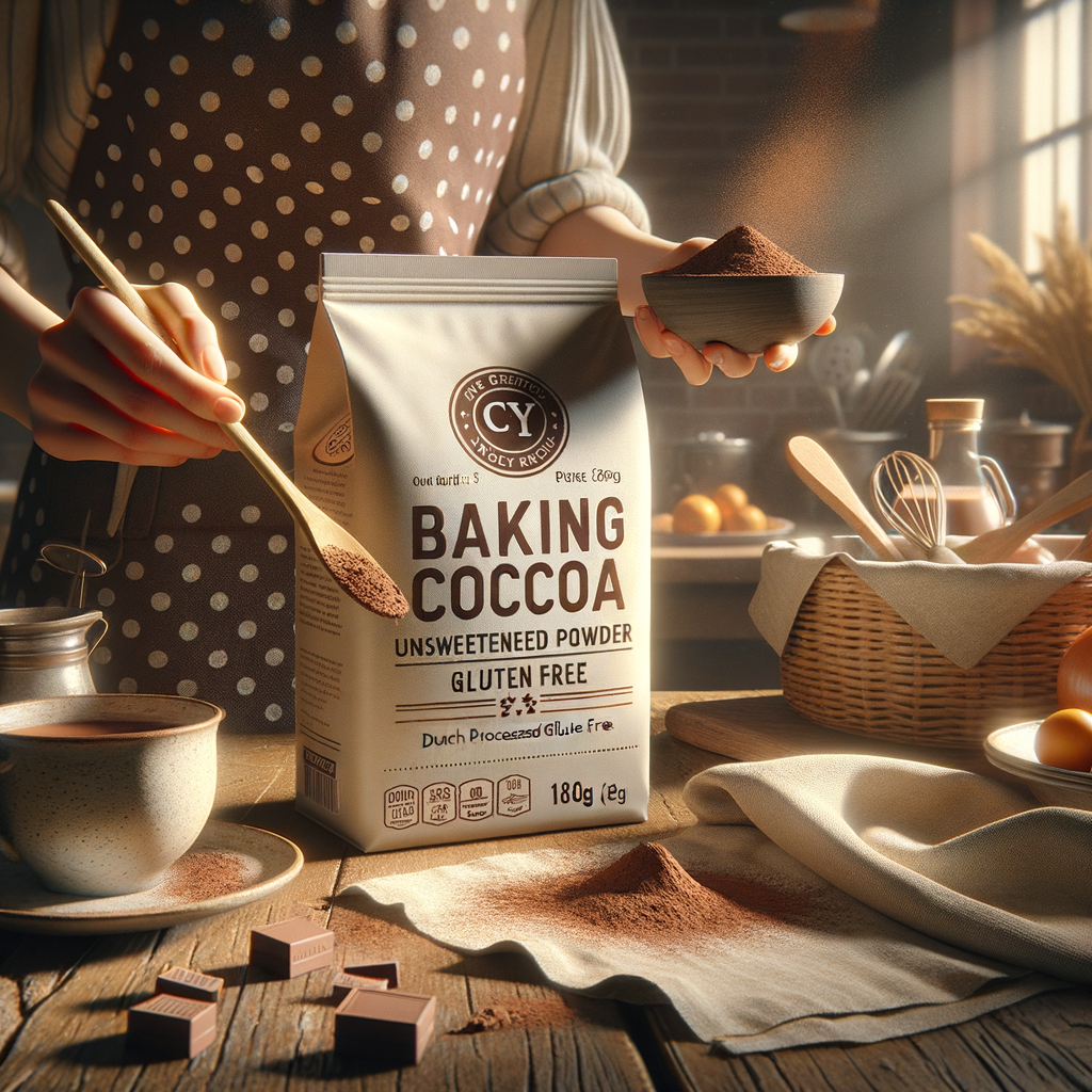 Promo CY Baking Cocoa Unsweetened Powder Dutch Processed Gluten Free 180g di Wighoshop