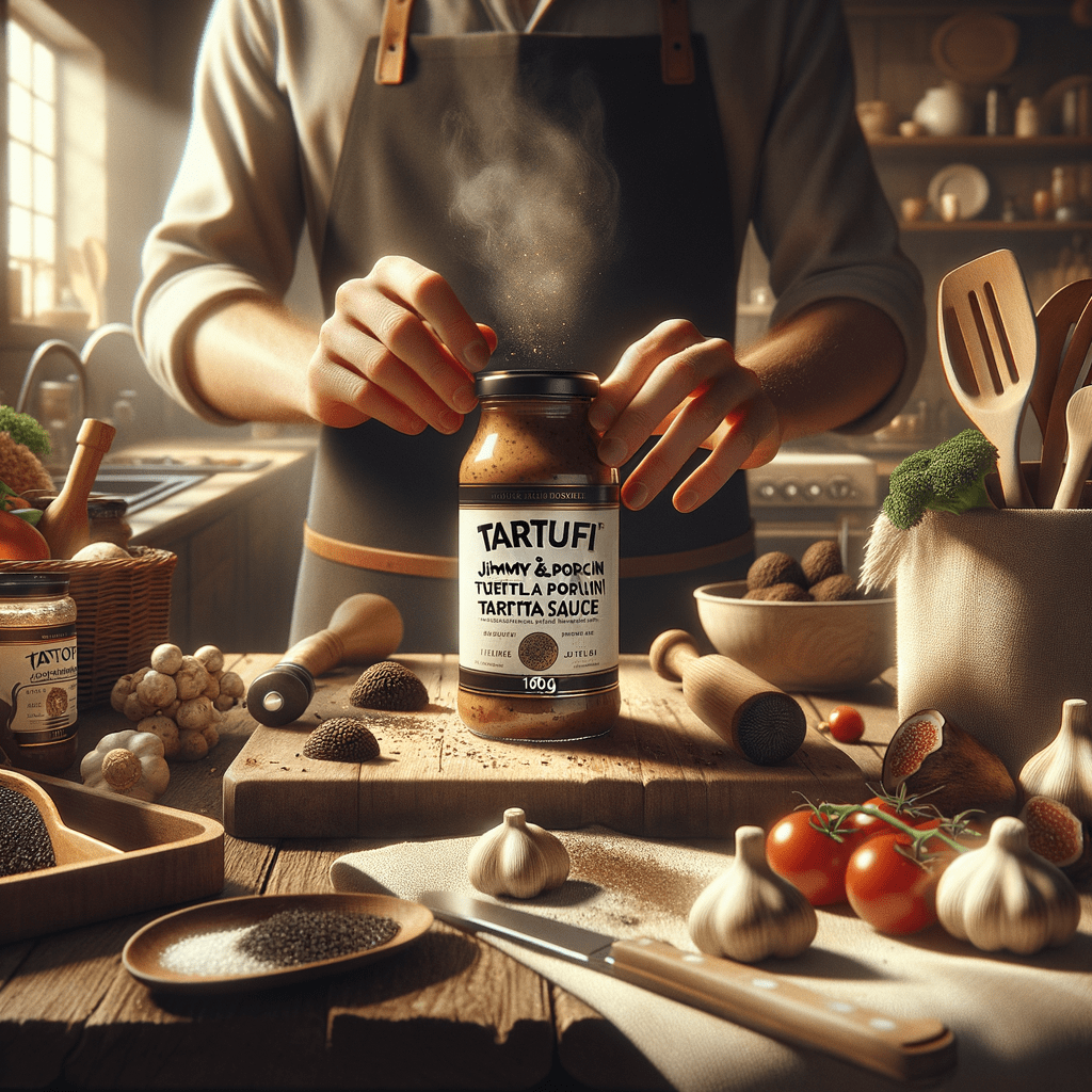 Promo Tartufi Jimmy Truffle & Porcini Tartufata Sauce 180g di Wighoshop