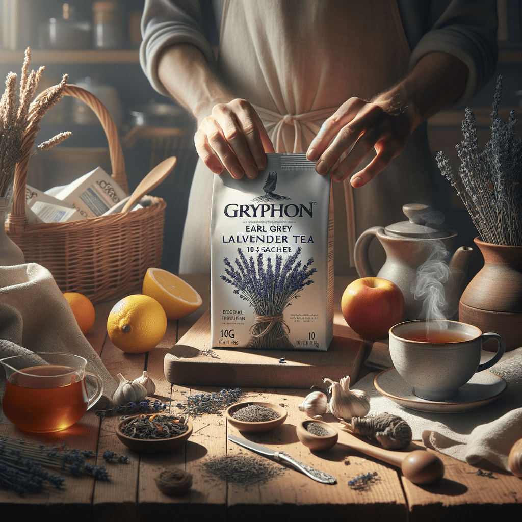 Promo GRYPHON Earl Grey Lavender Tea 25g (10 Sachet) – Teh Hitam Premium dengan Lavender & Bergamot di Wighoshop