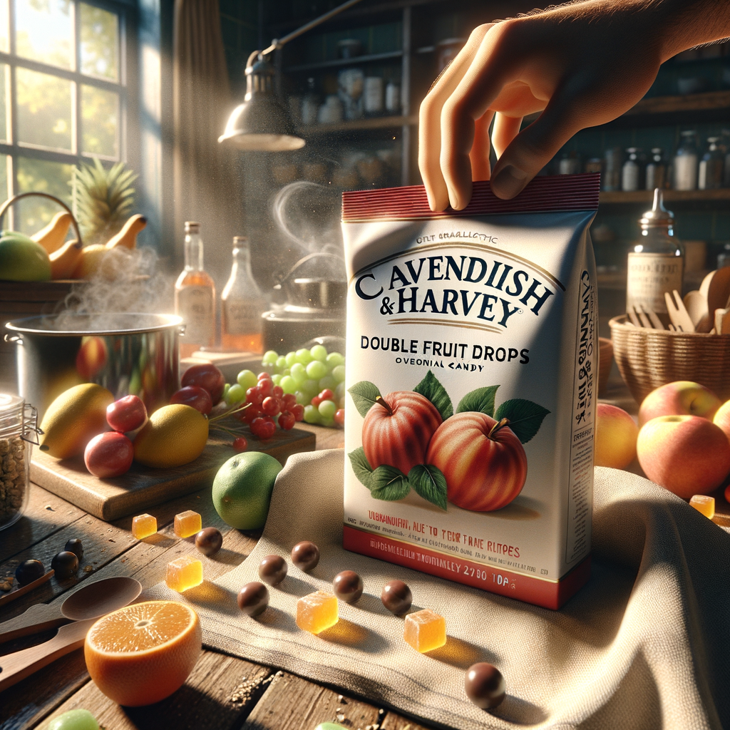Promo Cavendish & Harvey Double Fruit Drops 175g - Permen Ceri Isi Jeruk Nipis Segar 2 in 1 di Wighoshop