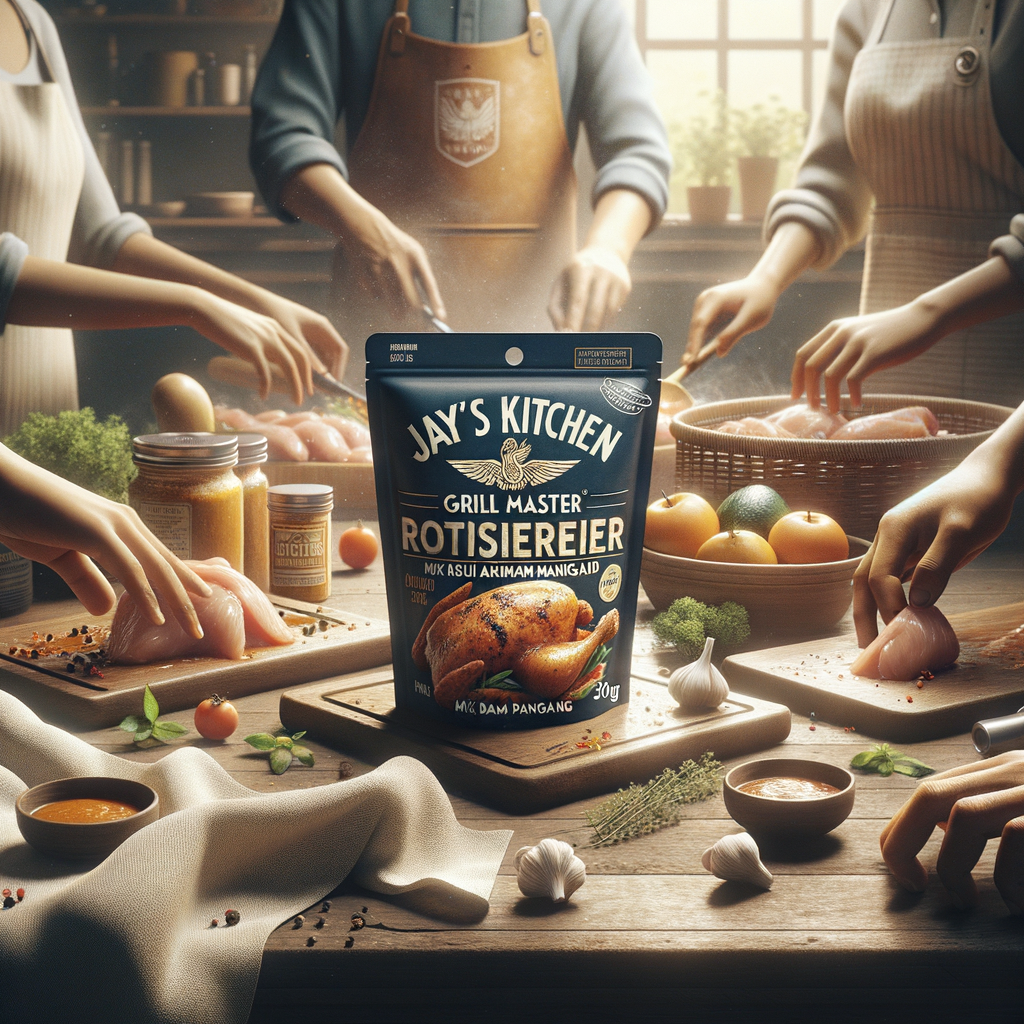 Promo Jay's Kitchen Jays Grill Master Rotiserrie Chicken Marinade 30g - Mix Bumbu Ayam Panggang di Wighoshop